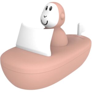 Matchstick Monkey Endless Bathtime Fun Boat Set jucărie pentru apă Dusty Pink 2 buc-ro