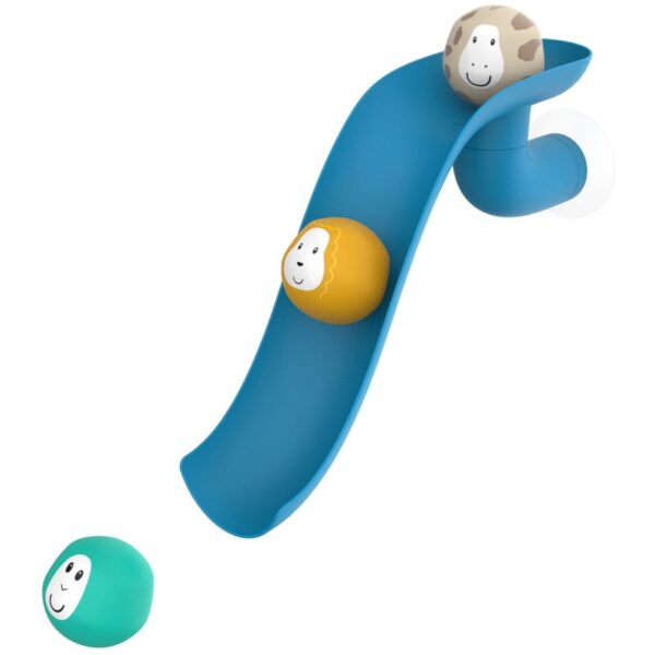 Matchstick Monkey Endless Bathtime Fun Slide Set set de jucării pentru cadă Blue 1 buc-ro