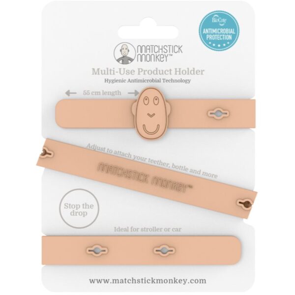 Matchstick Monkey Multi-Use Product Holder clips multifuncțional Dusty Pink 1 buc-ro