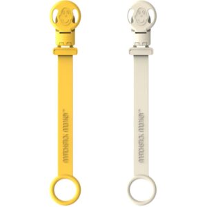 Matchstick Monkey Soother Clips clips pentru suzetă Lion & Giraffe 2 buc-ro