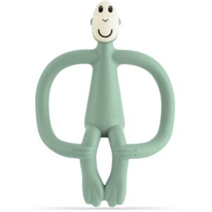 Matchstick Monkey Teething Toy and Gel Applicator jucărie pentru dentiție perie 2 in 1 Mint Green 1 buc-ro