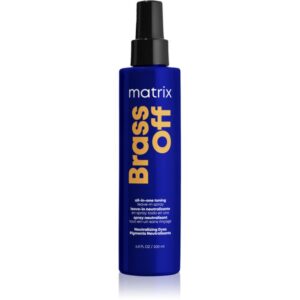 Matrix Brass Off spray pentru păr neutralizeaza tonurile de galben 200 ml-ro