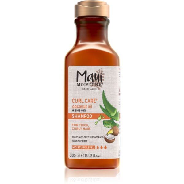 Maui Moisture Curl Quench + Coconut Oil șampon pentru păr creț 385 ml-ro