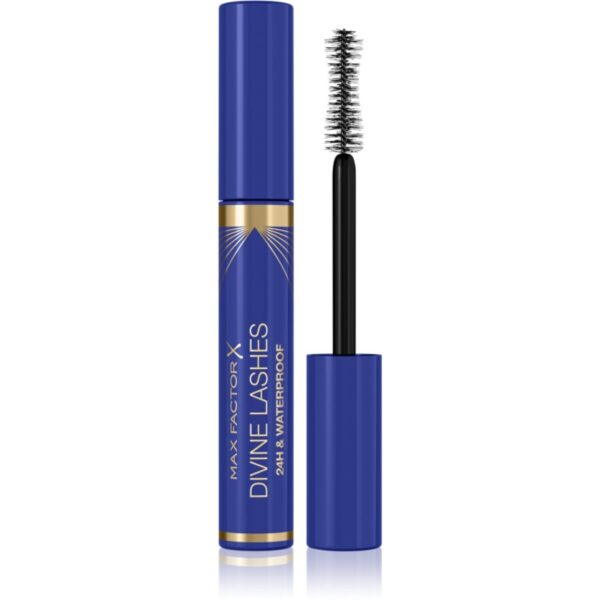 Max Factor Divine Lashes mascara cu rotatie pentru o buna definire a genelor culoare 003 24H Waterproof 8 ml-Țena
