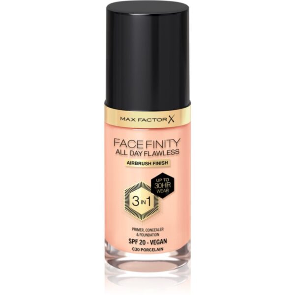 Max Factor Facefinity All Day Flawless machiaj persistent SPF 20 culoare 30 Porcelain 30 ml-ro