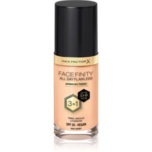 Max Factor Facefinity All Day Flawless machiaj persistent SPF 20 culoare 42 Ivory 30 ml-ro