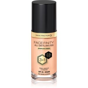 Max Factor Facefinity All Day Flawless machiaj persistent SPF 20 culoare 45 Warm Almond 30 ml-ro