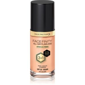 Max Factor Facefinity All Day Flawless machiaj persistent SPF 20 culoare 75 Golden / N75 Golden 30 ml-ro