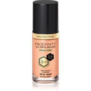Max Factor Facefinity All Day Flawless machiaj persistent SPF 20 culoare 77 Soft Honey 30 ml-Țena