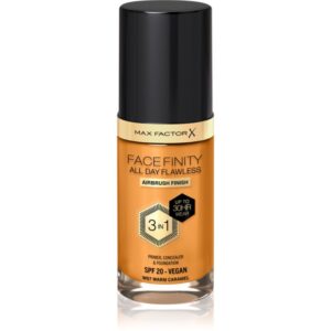 Max Factor Facefinity All Day Flawless machiaj persistent SPF 20 culoare 87 Warm Caramel 30 ml-ro