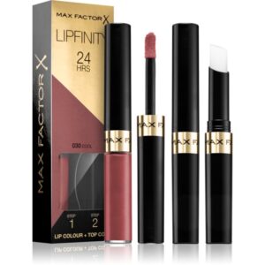 Max Factor Lipfinity Lip Colour ruj cu persistenta indelungata balsam culoare 030 Cool 4