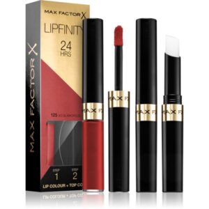 Max Factor Lipfinity Lip Colour ruj cu persistenta indelungata balsam culoare 125 So Glamorous 4