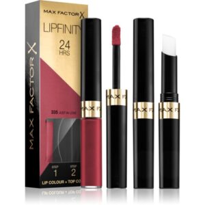 Max Factor Lipfinity Lip Colour ruj cu persistenta indelungata balsam culoare 335 Just In Love 4