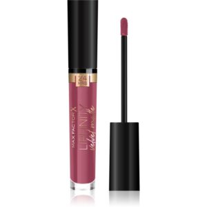 Max Factor Lipfinity Velvet Matte ruj lichid mat culoare 005 Matte Merlot 3