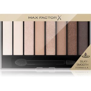 Max Factor Masterpiece Nude Palette paleta farduri de ochi culoare 001 Cappuccino Nudes 6