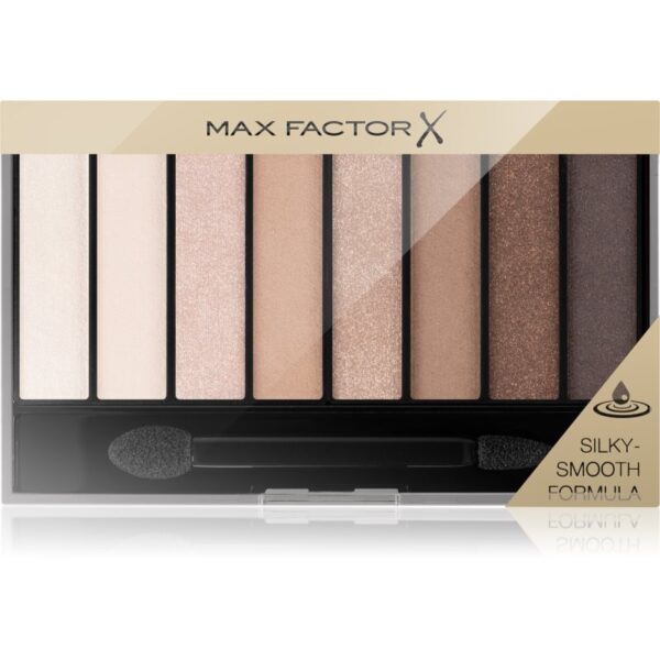 Max Factor Masterpiece Nude Palette paleta farduri de ochi culoare 001 Cappuccino Nudes 6