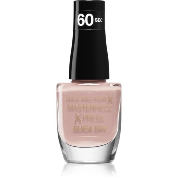 Max Factor Masterpiece Xpress lac de unghii cu uscare rapida culoare 203 Nude'itude 8 ml-Țena