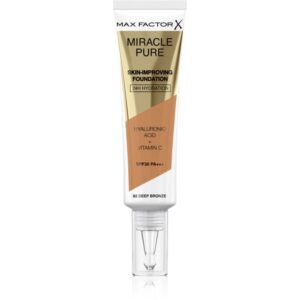 Max Factor Miracle Pure Skin machiaj persistent SPF 30 culoare 82 Deep Bronze 30 ml-Țena