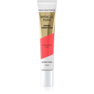 Max Factor Miracle Pure blush cremos culoare 02 Sunlit Coral 15 ml-Țena