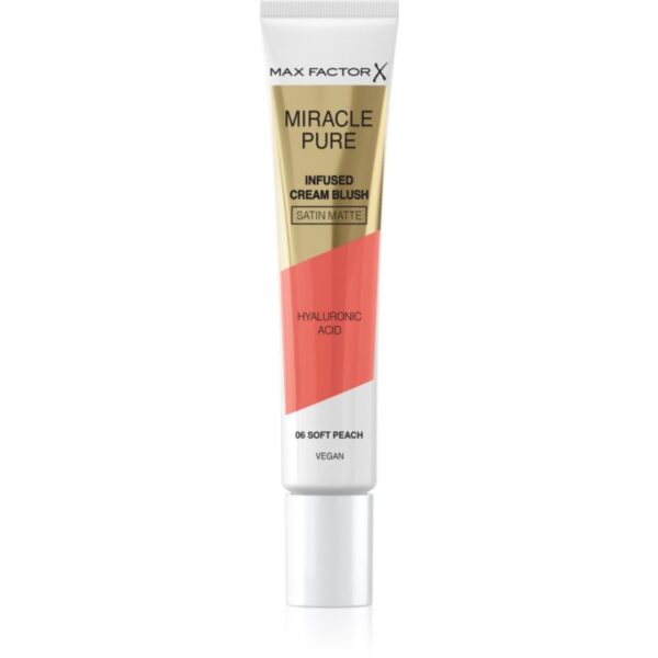 Max Factor Miracle Pure blush cremos culoare 06 Soft Peach 15 ml-ro