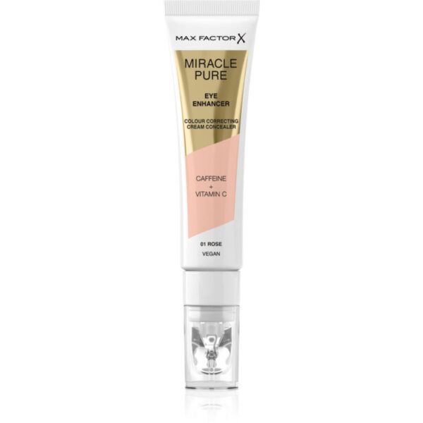 Max Factor Miracle Pure corector cremos împotriva ridurilor și a cearcănelor întunecate culoare 01 Rose 10 ml-ro
