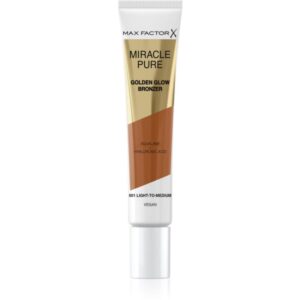 Max Factor Miracle Pure crema Bronzantã pentru o piele mai luminoasa culoare 001 Light To Medium 15 ml-ro