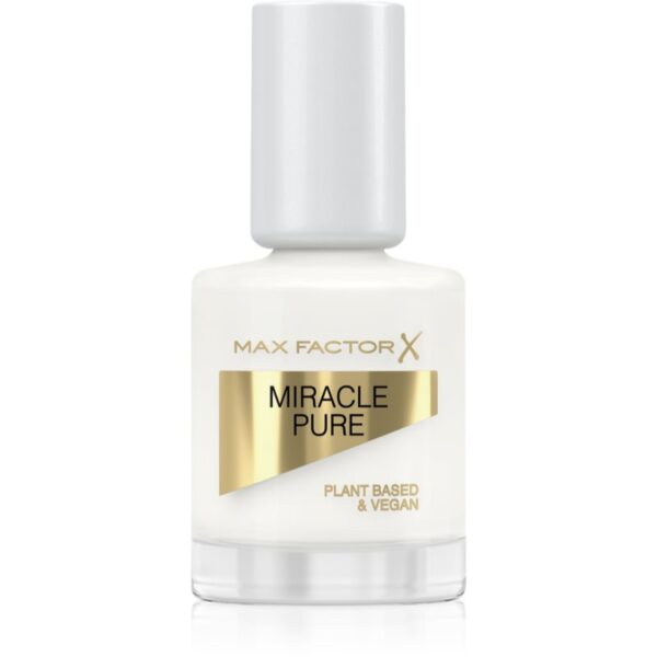 Max Factor Miracle Pure lac de unghii cu rezistenta indelungata culoare 155 Coconut Milk 12 ml-ro
