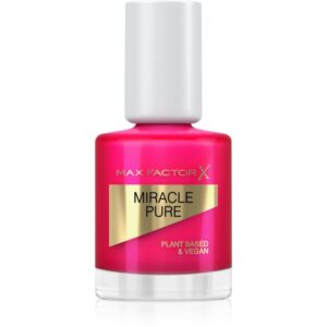 Max Factor Miracle Pure lac de unghii cu rezistenta indelungata culoare 265 Fiery Fuschia 12 ml-ro