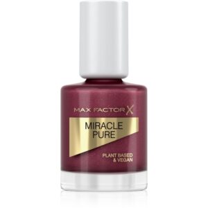 Max Factor Miracle Pure lac de unghii cu rezistenta indelungata culoare 373 Regal Garnet 12 ml-ro