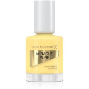 Max Factor Miracle Pure lac de unghii cu rezistenta indelungata culoare 500 Lemon Tea 12 ml-ro