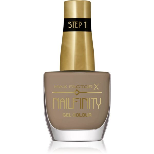 Max Factor Nailfinity Gel Colour gel de unghii fara utilizarea UV sau lampa LED culoare 205 Solo Act 12 ml-ro