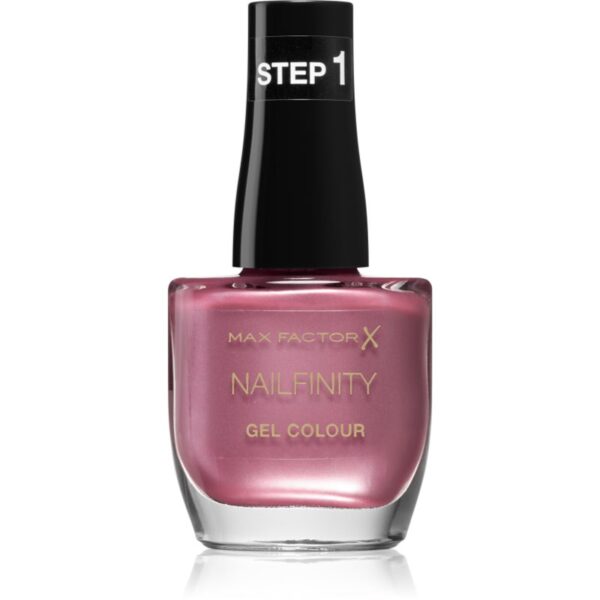 Max Factor Nailfinity Gel Colour gel de unghii fara utilizarea UV sau lampa LED culoare 240 Starlet 12 ml-Țena