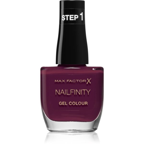Max Factor Nailfinity Gel Colour gel de unghii fara utilizarea UV sau lampa LED culoare 330 Max's Muse 12 ml-Țena