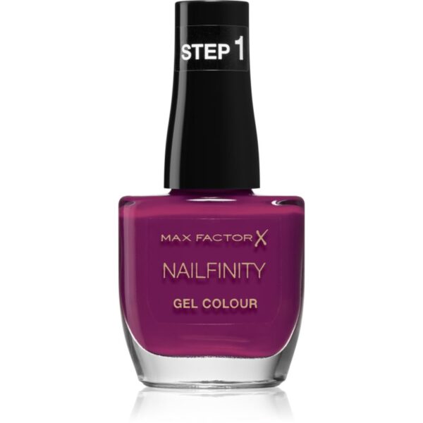 Max Factor Nailfinity Gel Colour gel de unghii fara utilizarea UV sau lampa LED culoare 340 VIP 12 ml-ro