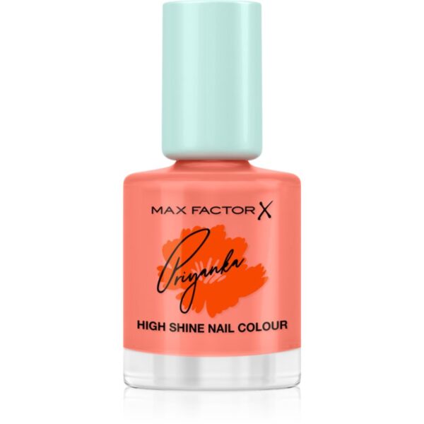 Max Factor x Priyanka Miracle Pure lac de unghii cu uscare rapida editie limitata culoare 410 Bold Marigold 12 ml-ro