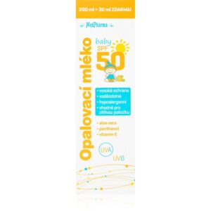 MedPharma Suntan Lotion SPF50 Baby loțiune de protecție solară pentru copii 230 ml-ro