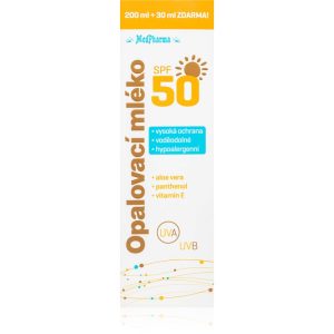 MedPharma Suntan Lotion SPF50 loțiune pentru plaja cu o protectie UV ridicata 230 ml-ro
