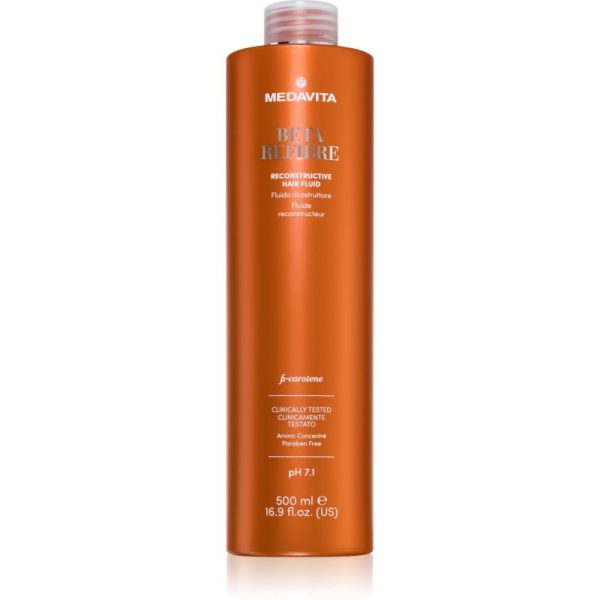 Medavita Beta Refibre Reconstructive Hair Fluid tratament pentru reconstituirea fibrei părului pentru par fragil 500 ml-ro