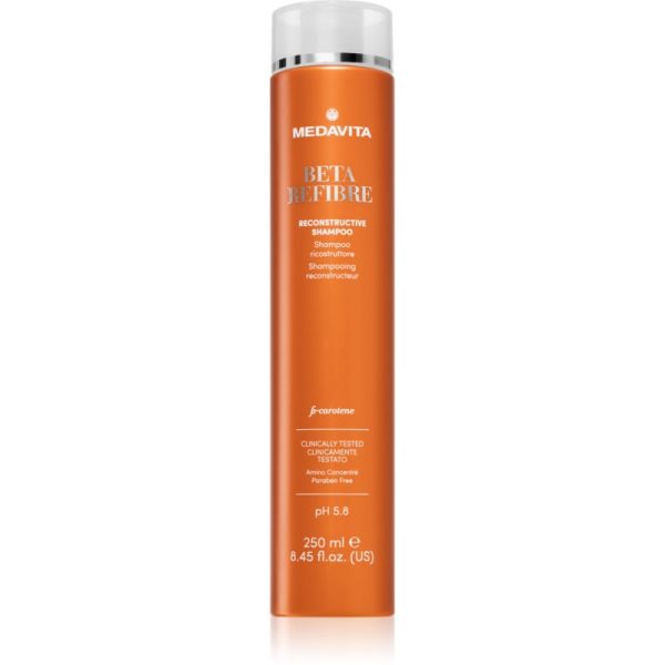 Medavita Beta Refibre Reconstructive Shampoo Sampon restructurare pentru par lipsit de vitalitate 250 ml-ro