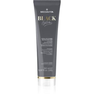 Medavita Black Blondie Extra Cool Blonde mască neutralizatoare naturală pentru păr vopsit 150 ml-Țena