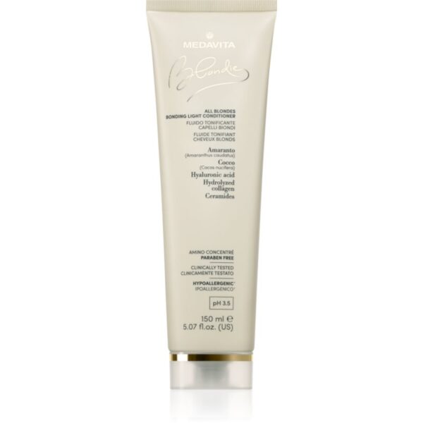 Medavita Blondie All Blondes balsam hranitor pentru păr vopsit 150 ml-ro