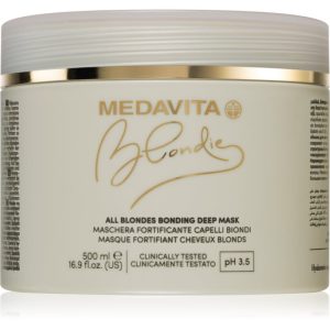 Medavita Blondie All Blondes mască fortifiantă pentru păr vopsit 500 ml-ro