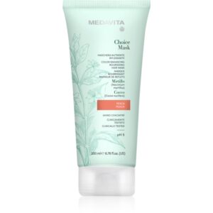 Medavita Choice Peach masca hranitoare pentru păr vopsit 200 ml-Țena
