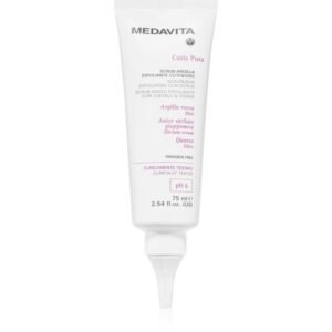 Medavita Cutis Pura Exfoliating Clay-Scrub exfoliant de curățare pentru față și scalp 75 ml-ro