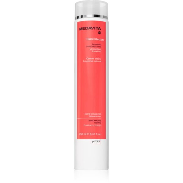 Medavita Hairchitecture șampon cu efect de volum pentru părul fin 250 ml-Țena