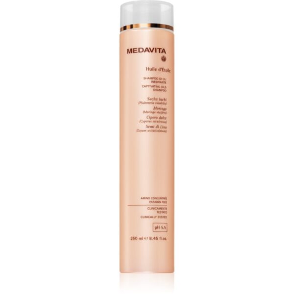 Medavita Huile d'Étolle Captivating Oils Shampoo sampon hranitor pentru un par stralucitor si catifelat 250 ml-ro