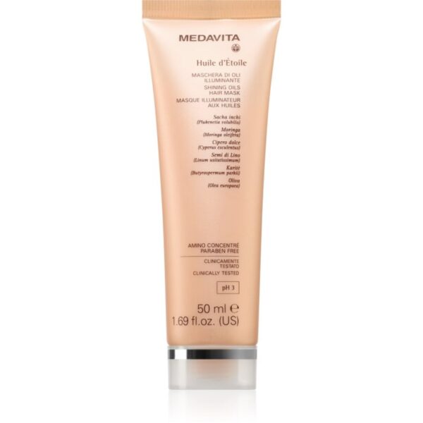 Medavita Huile d'Étolle Shinning Oils Hair Mask mască din ulei pentru păr 50 ml-ro