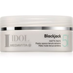 Medavita IDOL BlackJack pastă de styling pentru o fixare foarte puternică pentru păr 100 ml-Țena