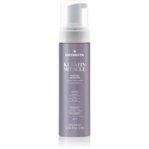 Medavita Keratin Miracle Frizz Over Hair Mousse spumă de styling pentru păr 200 ml-Țena