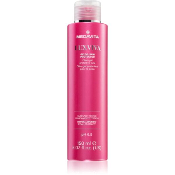 Medavita LUXVIVA Color Care - Salon emulsie protectoare pentru scalp inainte de vopsire 150 ml-Țena